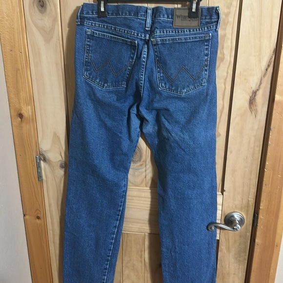 Vintage Wrangler Rugged Wear Classic Blue Men's Jeans - Picture 2 of 4